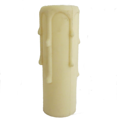 3" C-O LT BEIGE CANDLE COVER